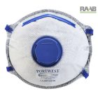 FFP2 aktívszenes szelepes Dolomit légzésvédő maszk