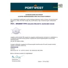 ERGONET FFP3 szelepes Dolomite légzésvédő maszk