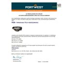 Impervious Tech védőszemüveg Sötétített