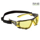 Tech Look Lite KN védőszemüveg Borostyán