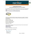 Tech Look Lite KN védőszemüveg Sötétített