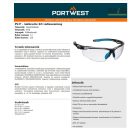 Antracit KN védőszemüveg Víztiszta