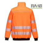 PW3 Hi-Vis 3 az 1ben Pilota kabát