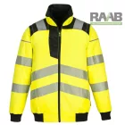 PW3 Hi-Vis 3 az 1ben Pilota kabát