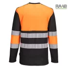 PW3 Hi-Vis Class 1 hosszú ujjú póló L/S