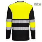 PW3 Hi-Vis Class 1 hosszú ujjú póló L/S