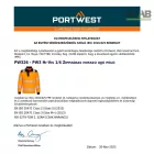 PW3 Hi-Vis 1/4 Zippzáras hosszú ujjú póló