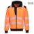 PW3 Hi-Vis zippzáras kapucnis pulóver
