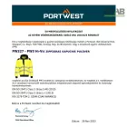 PW3 Hi-Vis zippzáras kapucnis pulóver