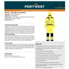 PW3 Hi-Vis esőkabát, overáll