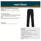 PW3 bélelt téli munkanadrág