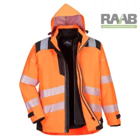 PW3 Hi-Vis 3 az 1ben kabát