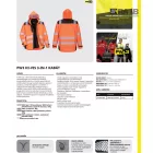 PW3 Hi-Vis 3 az 1ben kabát