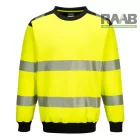 PW3 HI-VIS KÖRNYAKÚ PULÓVER