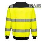 PW3 HI-VIS KÖRNYAKÚ PULÓVER