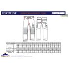 PW3 Hi-Vis női stretch munkanadrág