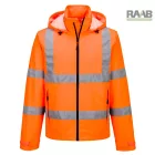 Hi-Vis könnyű, összecsomagolható dzseki