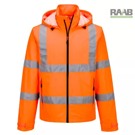 Hi-Vis könnyű, összecsomagolható dzseki