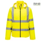 Hi-Vis könnyű, összecsomagolható dzseki