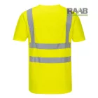Hi-Vis V-nyakú hálós betétekkel ellátott póló