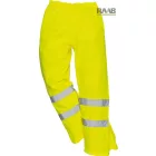 Hi-Vis gumisderekú nadrág sárga