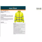 Hi-Vis Baffle dzseki