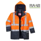 Hi-Vis Multi protection antisztatikus és lángálló kabát