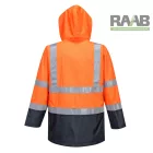 Hi-Vis Multi protection antisztatikus és lángálló kabát