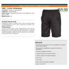 Action rövidnadrág fekete