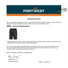 Action rövidnadrág fekete