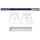 Action rövidnadrág fekete