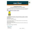 PW3 Hi-Vis hevederes nadrág