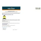 PW3 Hi-Vis Hybrid Baffle kabát