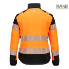 PW3 Hi-Vis Női Hybrid Baffle kabát