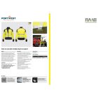 PW3 Hi-Vis Női Hybrid Baffle kabát