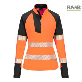 PW3 Hi-Vis 1/4 Cipzáras női pulóver