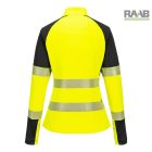 PW3 Hi-Vis 1/4 Cipzáras női pulóver