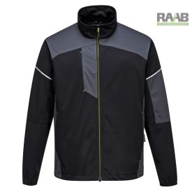 Flex Shell kabát szürke/fekete L-es méretben