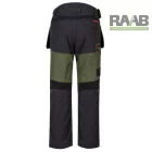 Holster nadrág térdeplőbetét tatóval metál szürke színben