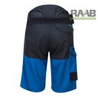 Rövidnadrág fekete derékrésszel Metál szürke színben