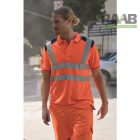 Guard+ Jól láthatósági galléros póló S-5XL-ig