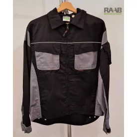 _-es méretű Pro munkásdzseki fekete színben