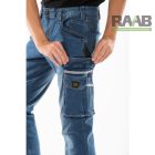 JOB világoskék munkafarmer M méretben