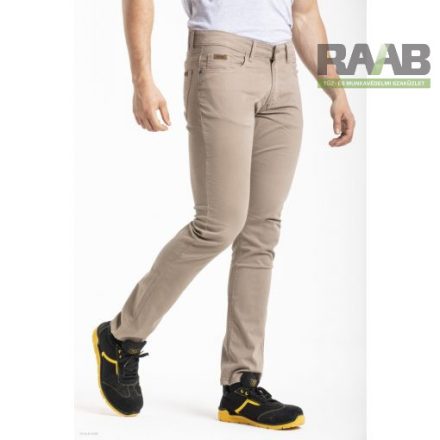 WORK10 5 ZSEBES BÉZS SZTRECCS GABARDIN MUNKAFARMER