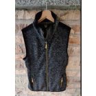 IVIE női cippzáras mellény szürke L-es méretben