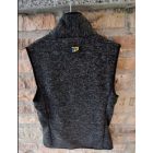 IVIE női cippzáras mellény szürke L-es méretben