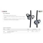 Zuhanásgátló Rozsdamentes acélból