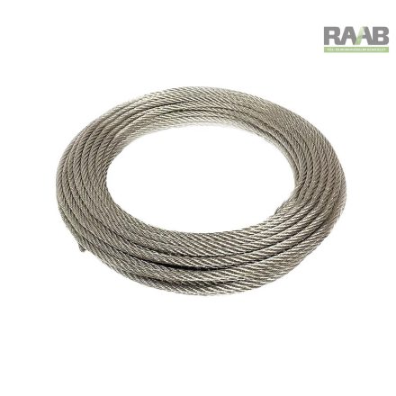 Rozsdamentes acél kötél – 8 mm-es kábel 1 méter