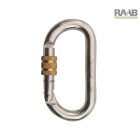 CLASSIC Ovális Acél KARABÍNER