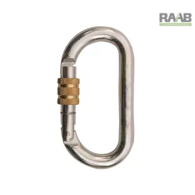 CLASSIC Ovális Acél KARABÍNER